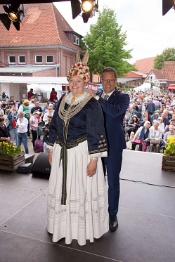 Krönung der Blütenkönigin 2025 Ella Weilert&nbsp;&copy;&nbsp;Imke Lohmann